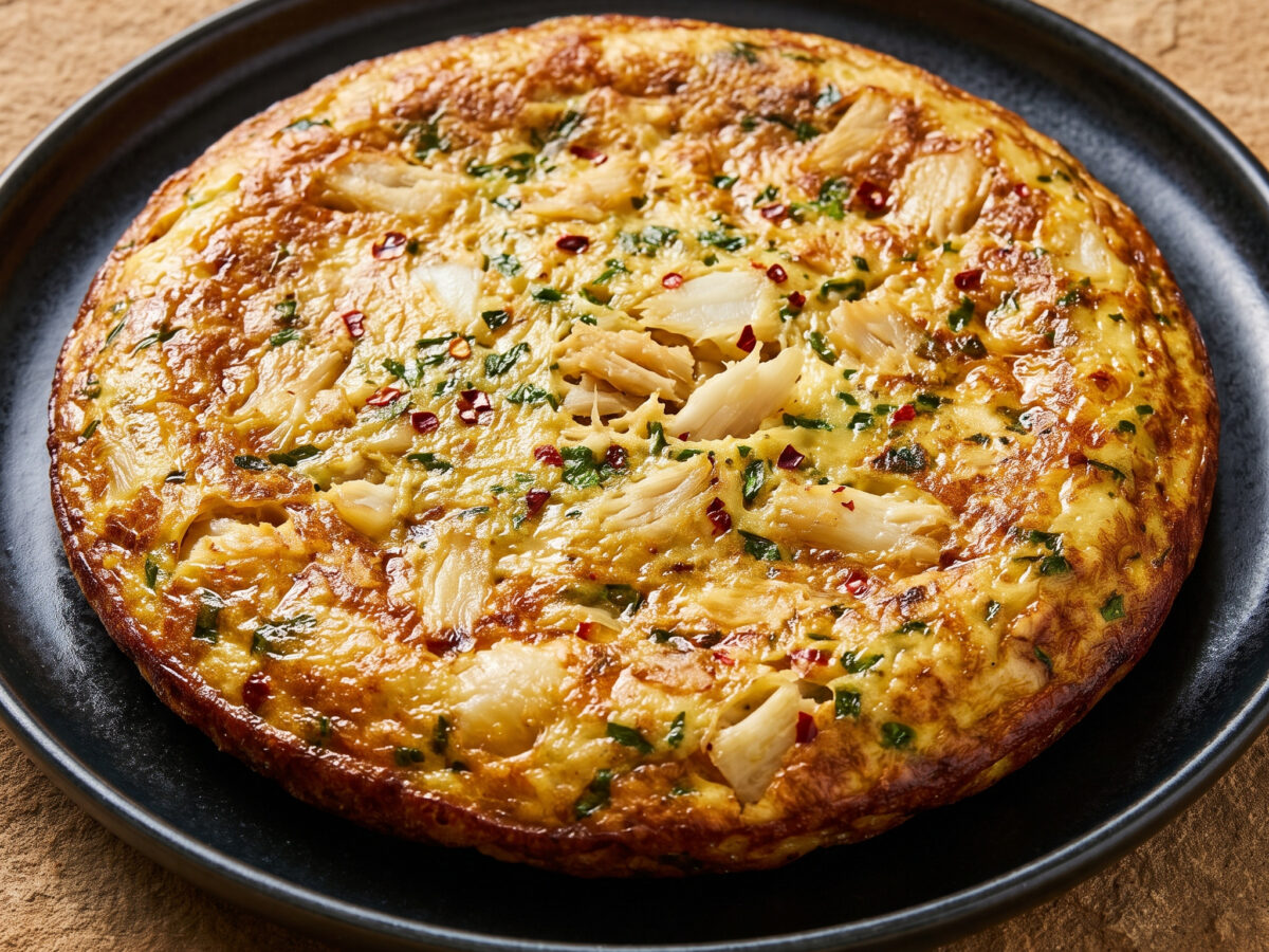 Frittata di stocco: Kalabriens herzhafte Stockfisch-Frittata