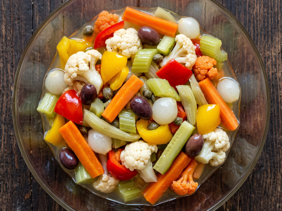 Giardiniera ligure in agrodolce