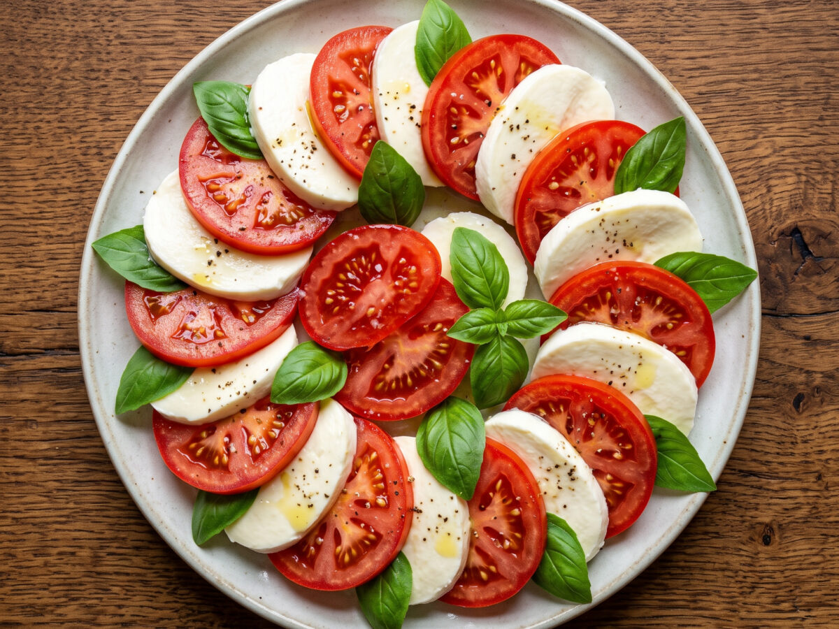 Insalata caprese aus Kampanien
