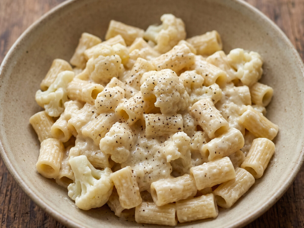Pasta con cavolfiore mit Gorgonzola
