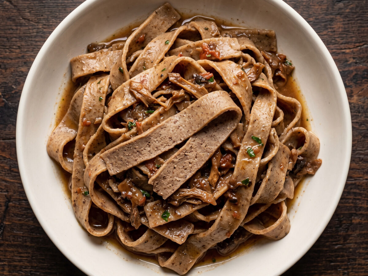 Picagge matte al tocco de funghi