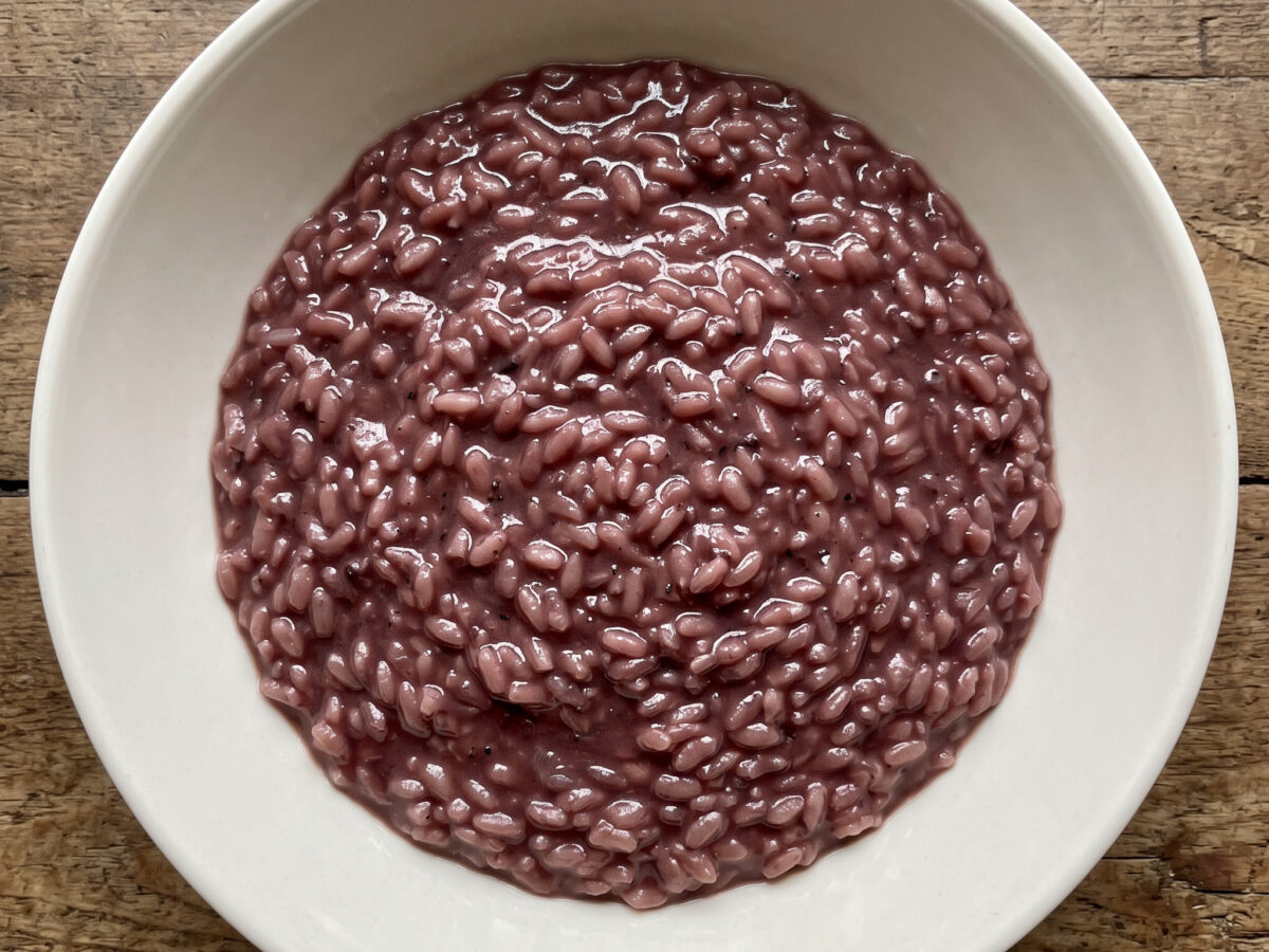 Risotto all'Amarone aus dem Veneto