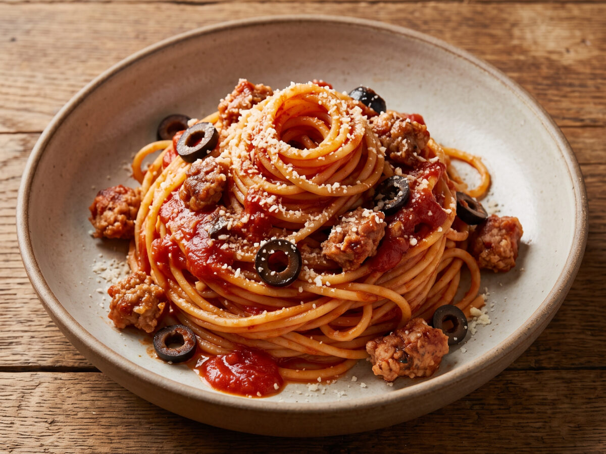 Kräftiger Sugo aus der Maremma