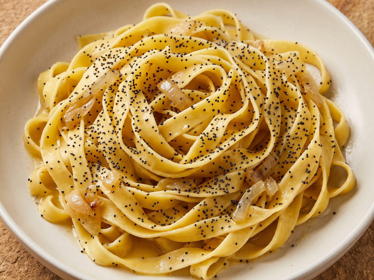 Tagliatelle al papavero – Mohnpasta aus Friaul-Julisch Venetien