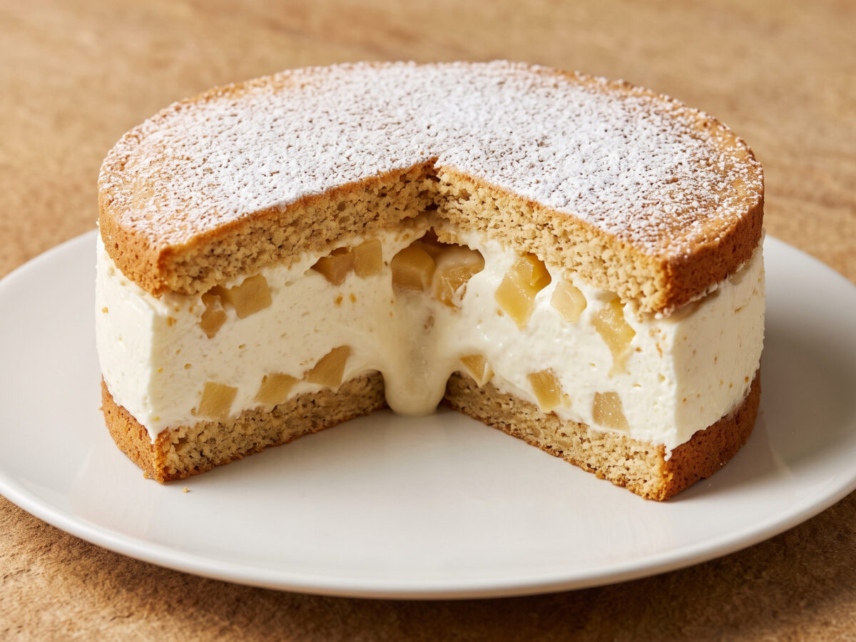 Torta ricotta e pere aus Kampanien