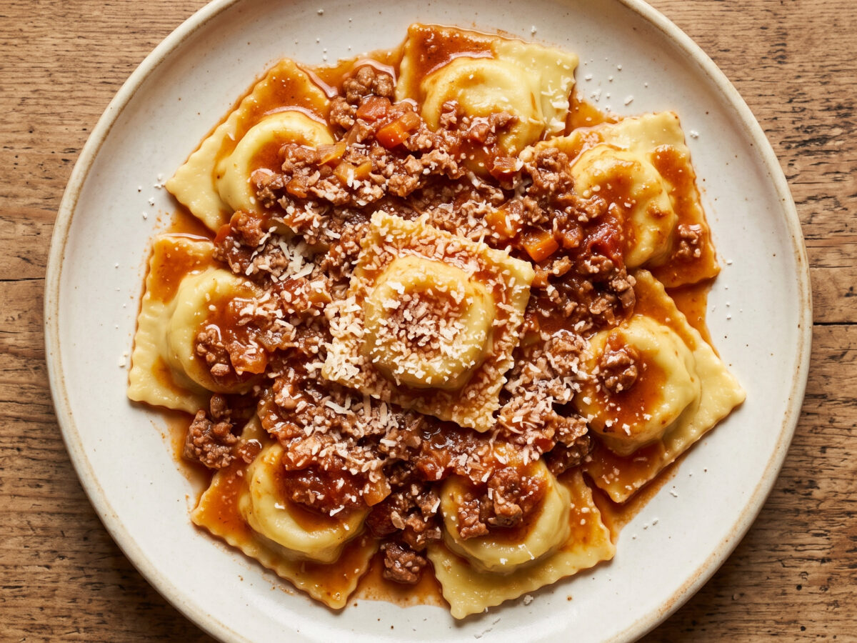Tortelli di patate del Mugello al ragù