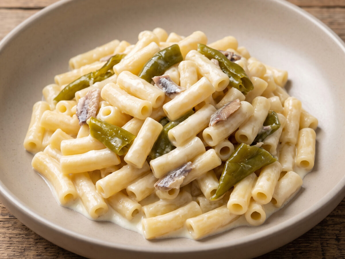Tubetto freddo campano mit Alici und Bufala-Creme
