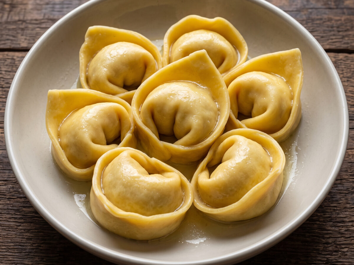 Umbrische Cappellacci con ricotta e spinaci