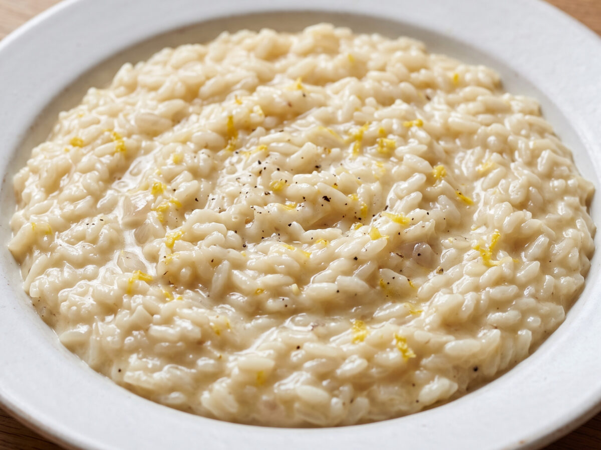 Risotto mit frischer Zitronennote